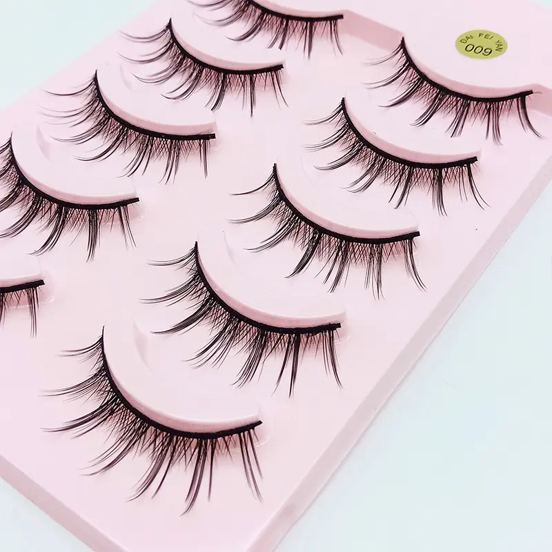 False Eyelashes 009 Pack for Natural Nude Makeup - Image 4