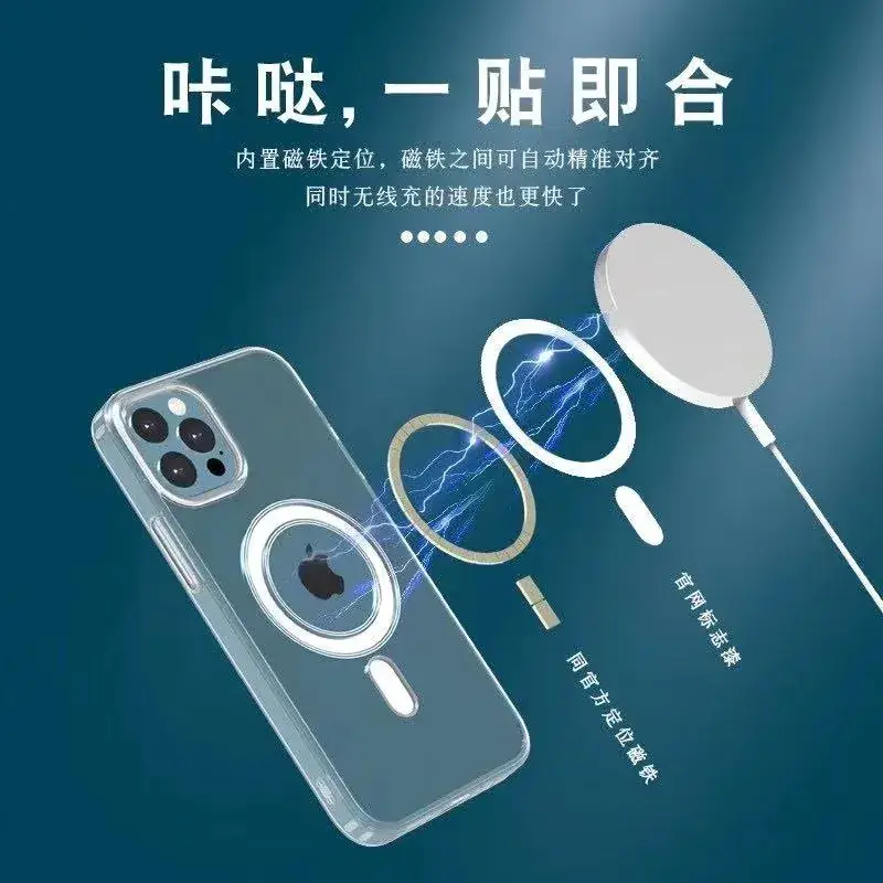 Magnetic Charging Case iPhone 17 Anti-Fall Protection - Image 2