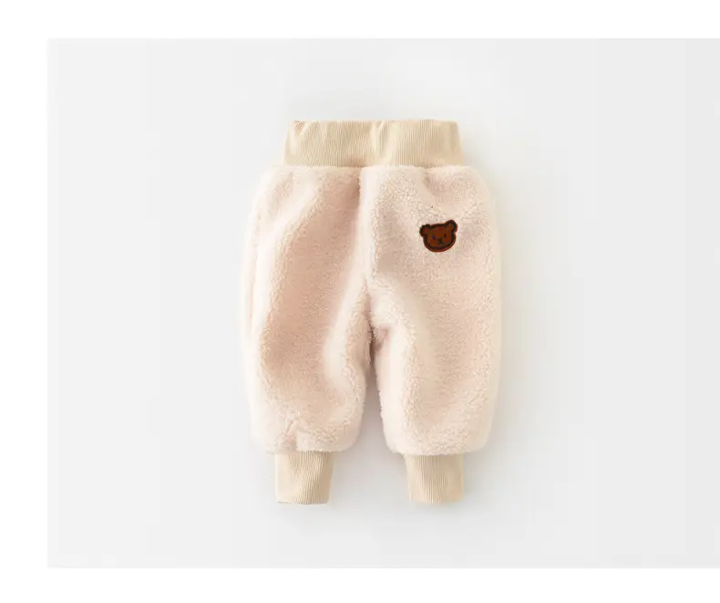 2024 Winter Baby Leg Panties Cartoon Rhombus Plaid Thickened Butt-Covering Pants — feature 45