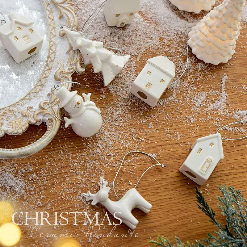 Nuchi Mini Snowman Christmas Pendant 5.9cm - Image 9