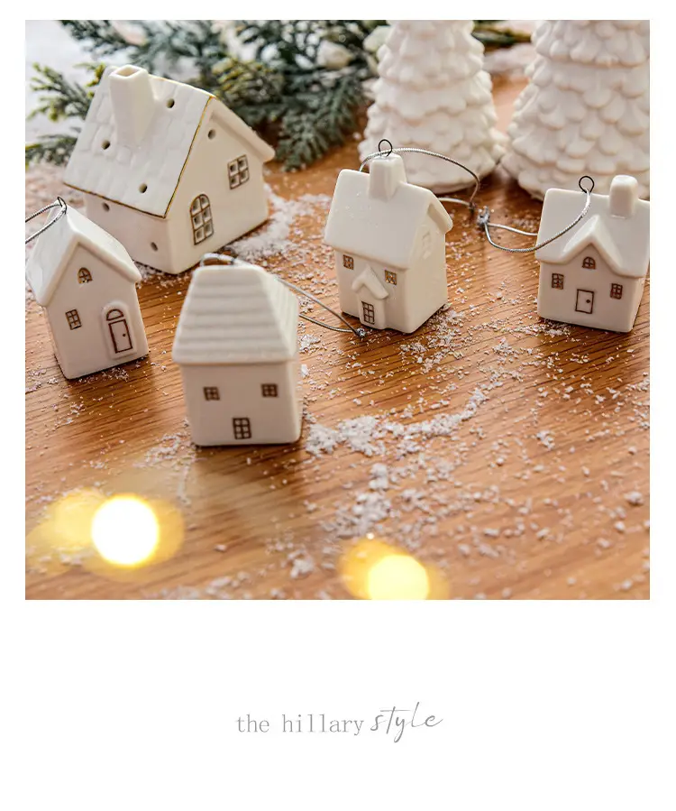 Nuchi Mini Snowman Christmas Pendant 5.9cm — feature 9