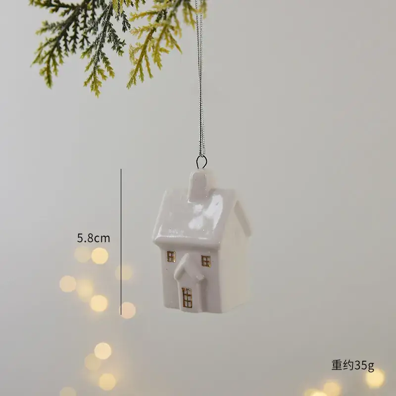 Nuchi Mini Snowman Christmas Pendant 5.9cm - Image 2