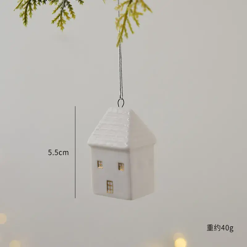 Nuchi Mini Snowman Christmas Pendant 5.9cm - Image 3