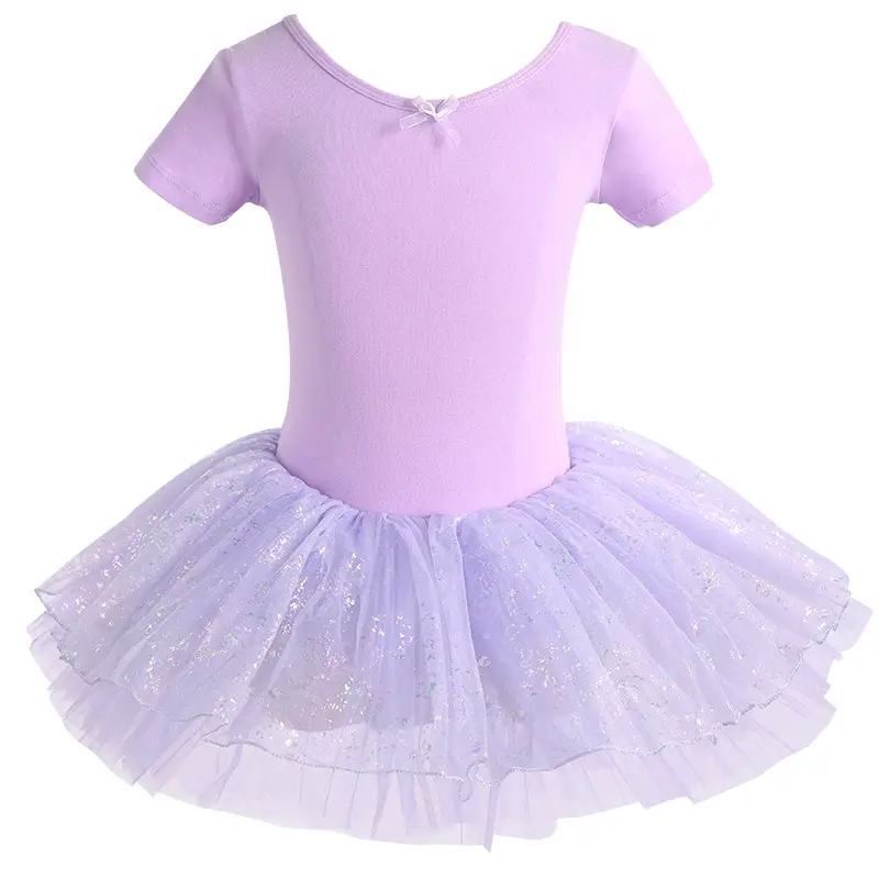 Pink Chiffon Ballet Skirt for Girls Spring Summer Dance Wear - Image 4