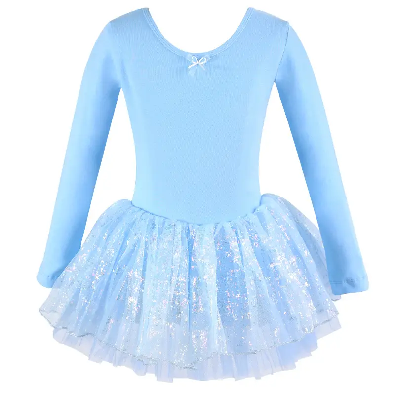 Pink Chiffon Ballet Skirt for Girls Spring Summer Dance Wear - Image 7