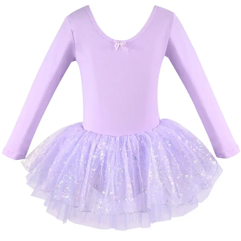 Pink Chiffon Ballet Skirt for Girls Spring Summer Dance Wear - Image 8