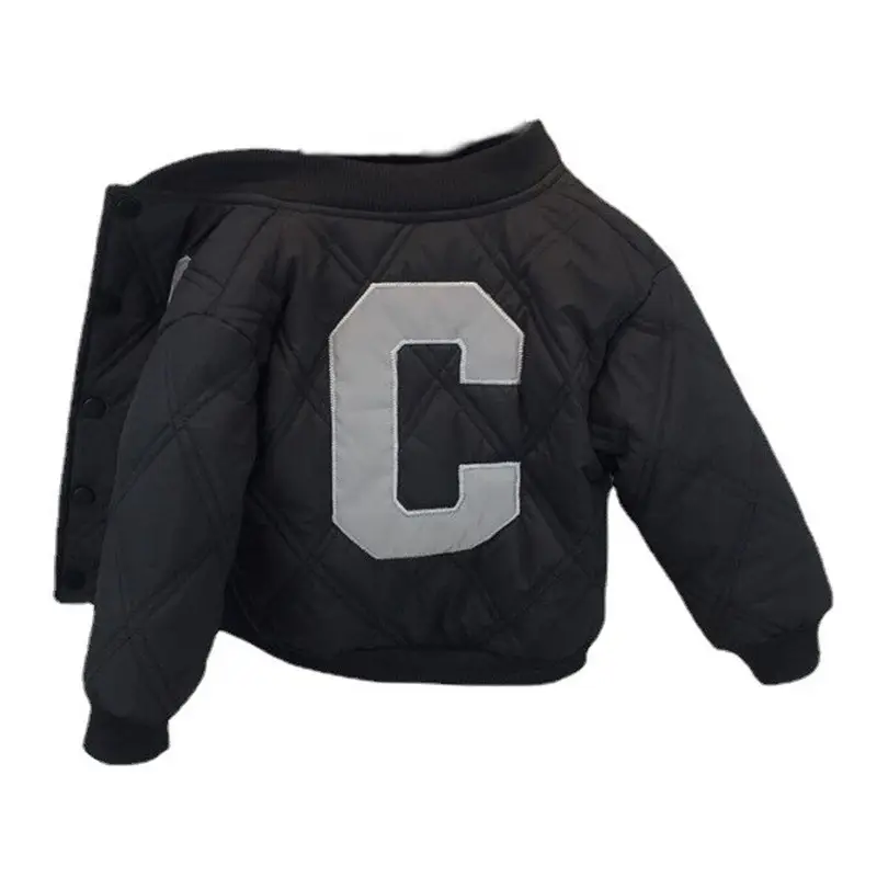 Boys Red C-Print Winter Coat Autumn Winter 2023 - Image 5