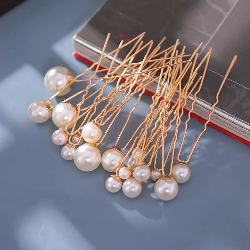 Pearl Hairpins Ancient Updo Ornament