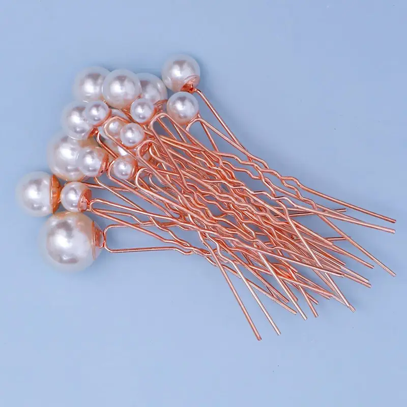 Pearl Hairpins Ancient Updo Ornament