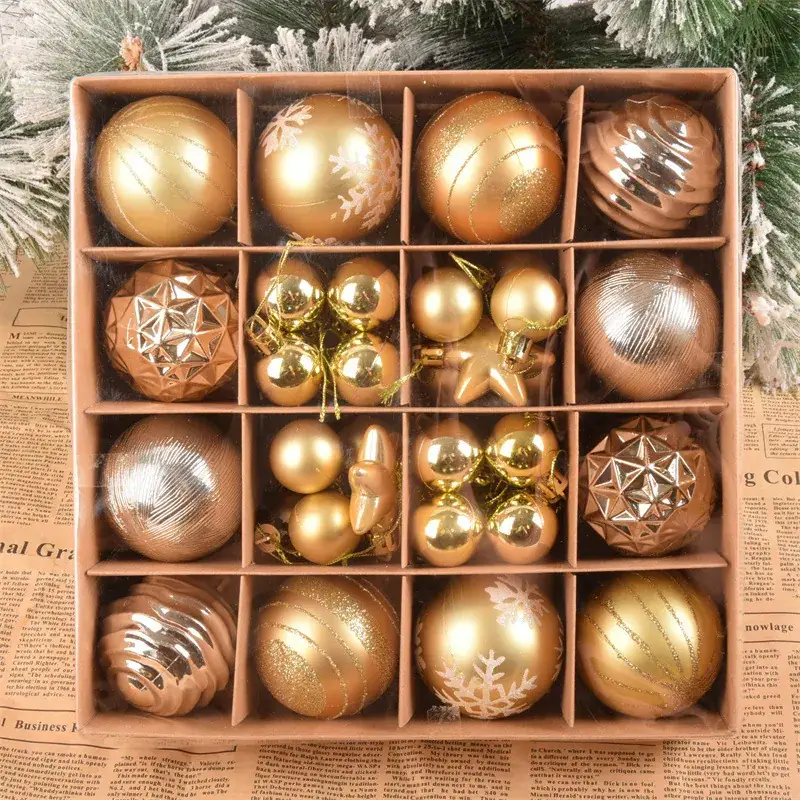 2021 Christmas Ball Decor 3cm 44 Piece Box