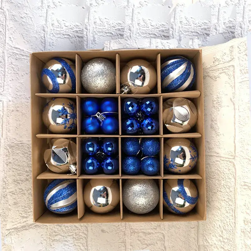 2021 Christmas Ball Decor 3cm 44 Piece Box