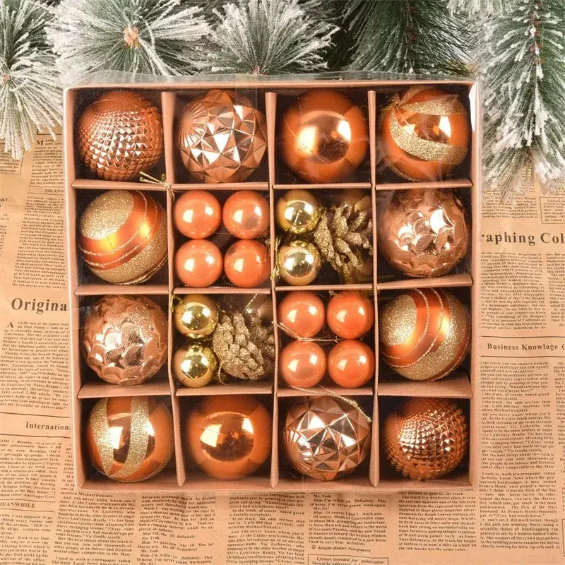 2021 Christmas Ball Decor 3cm 44 Piece Box