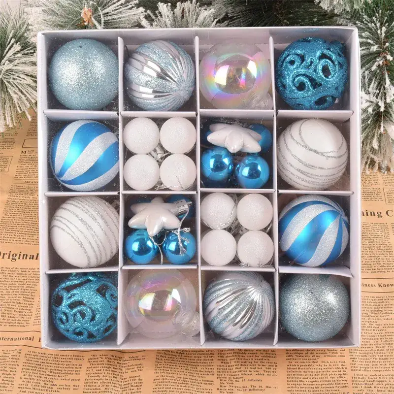 2021 Christmas Ball Decor 3cm 44 Piece Box