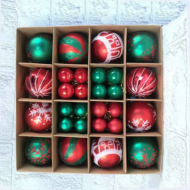 2021 Christmas Ball Decor 3cm 44 Piece Box