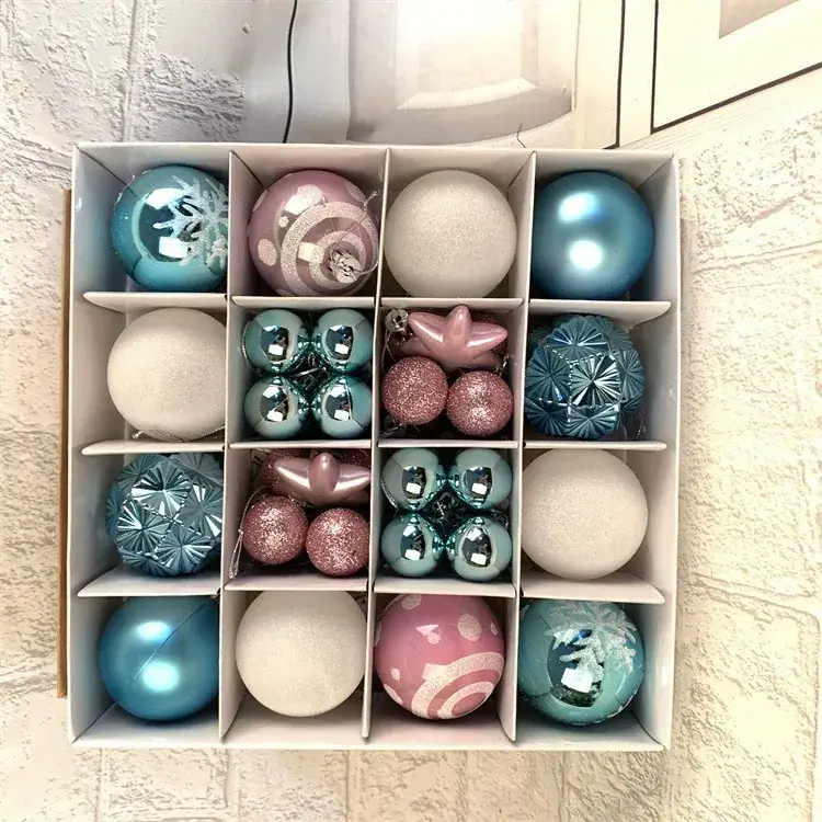 2021 Christmas Ball Decor 3cm 44 Piece Box