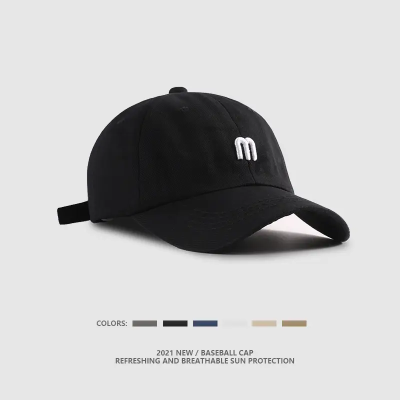 Women's K-Style Baseball Cap Sunshade Yellow