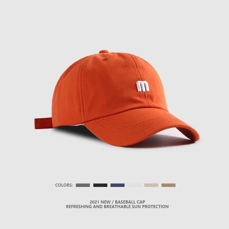 Women's K-Style Baseball Cap Sunshade Yellow