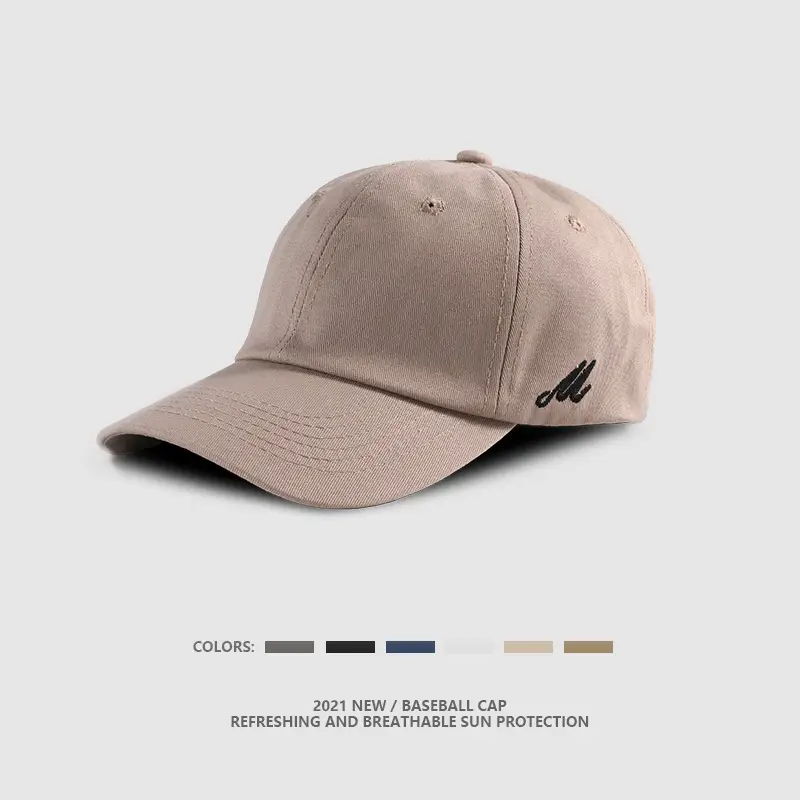 Women's K-Style Baseball Cap Sunshade Yellow