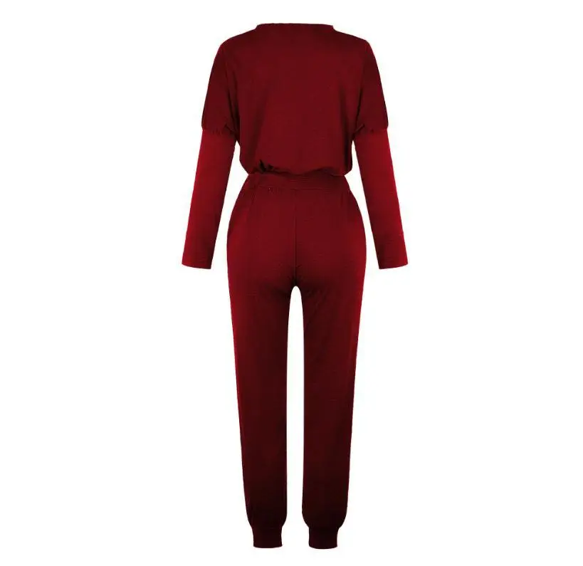 Women Grey 2-Piece Loose Casual Suit 2024 — feature 14