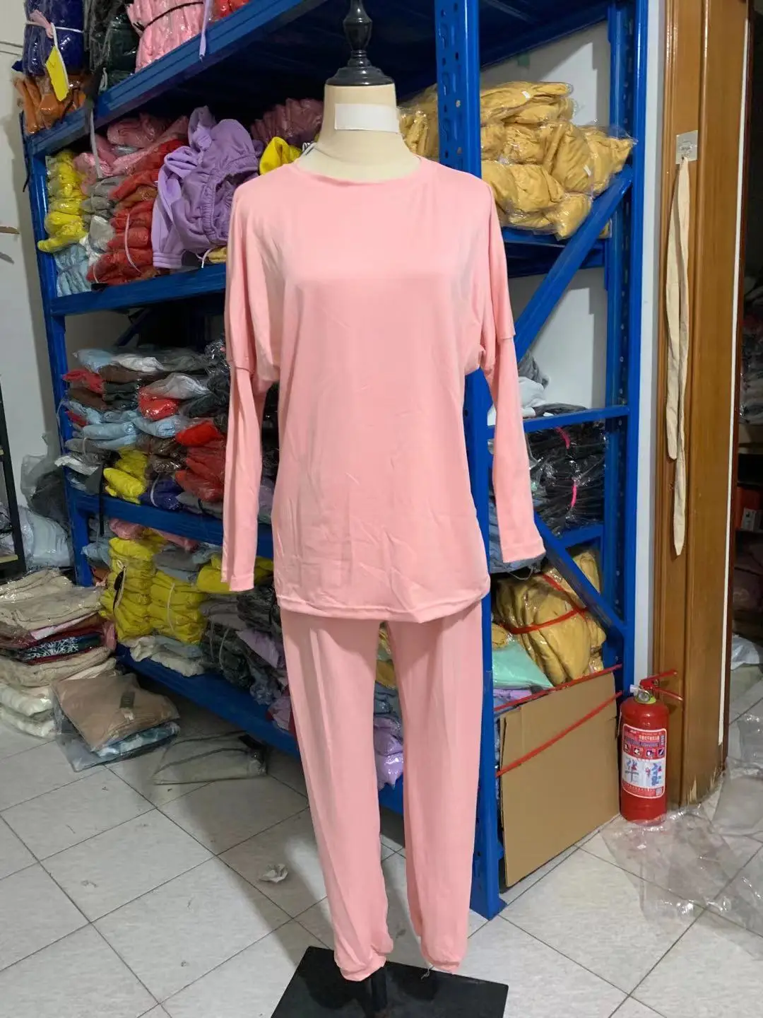 Women Grey 2-Piece Loose Casual Suit 2024 — feature 27