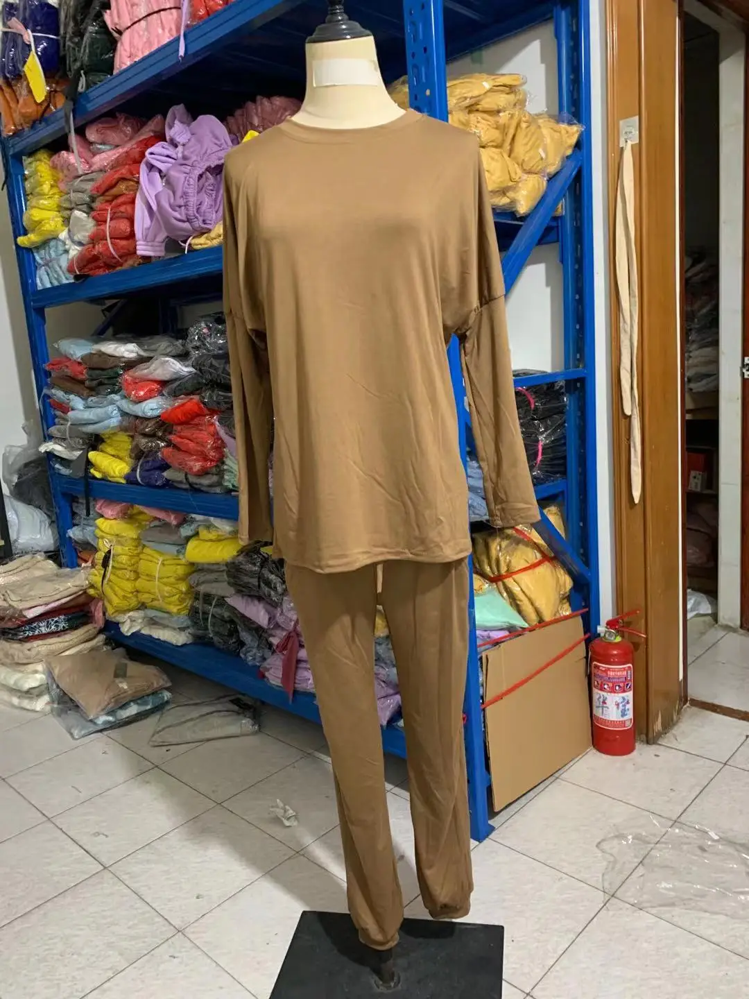 Women Grey 2-Piece Loose Casual Suit 2024 — feature 29