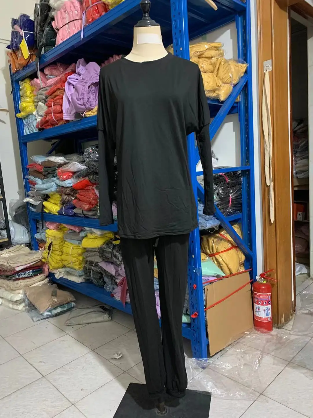 Women Grey 2-Piece Loose Casual Suit 2024 — feature 32