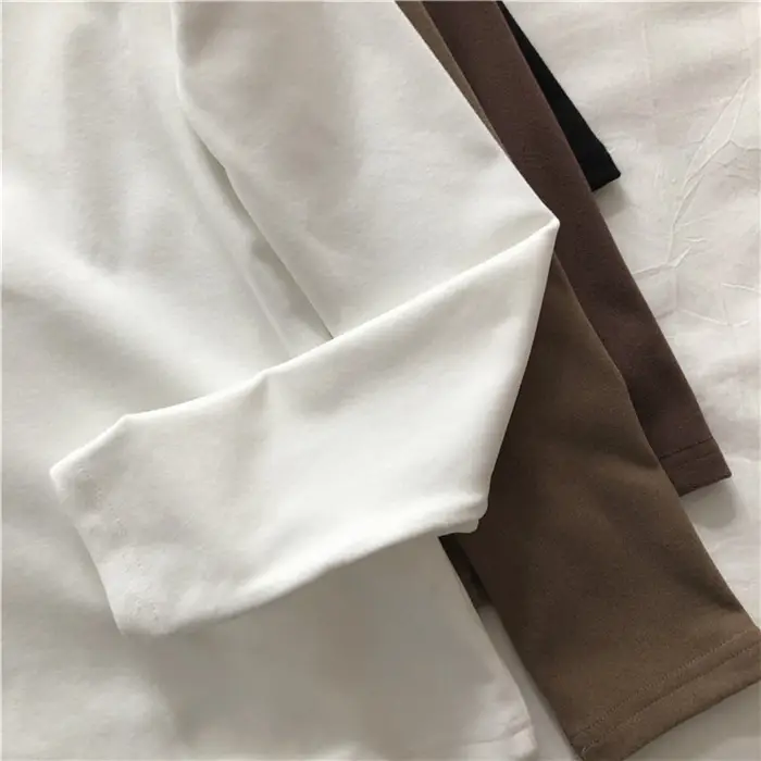 Women Velvet Warm T-Shirt Winter Slim Fit — feature 8