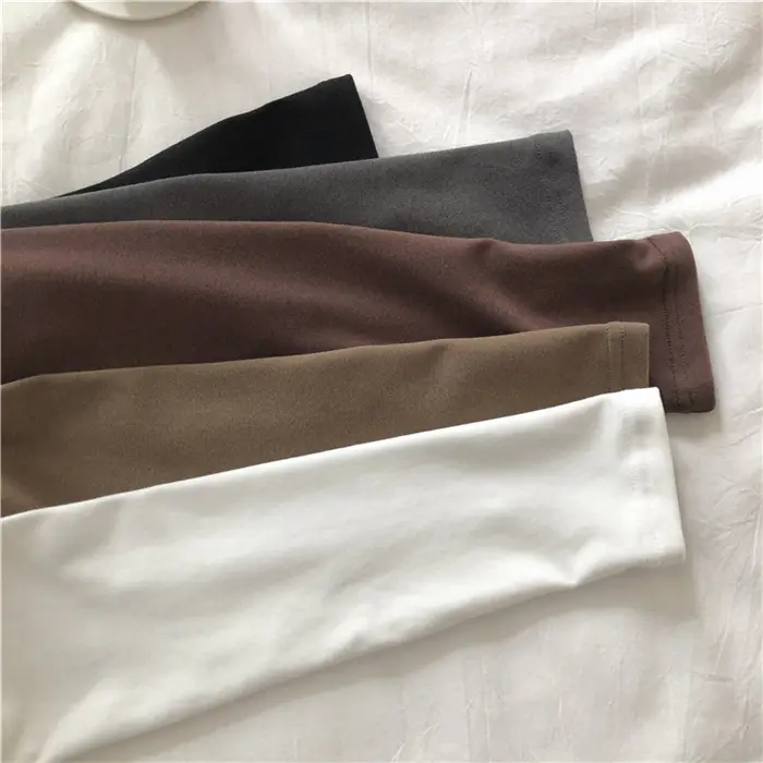 Women Velvet Warm T-Shirt Winter Slim Fit — feature 9