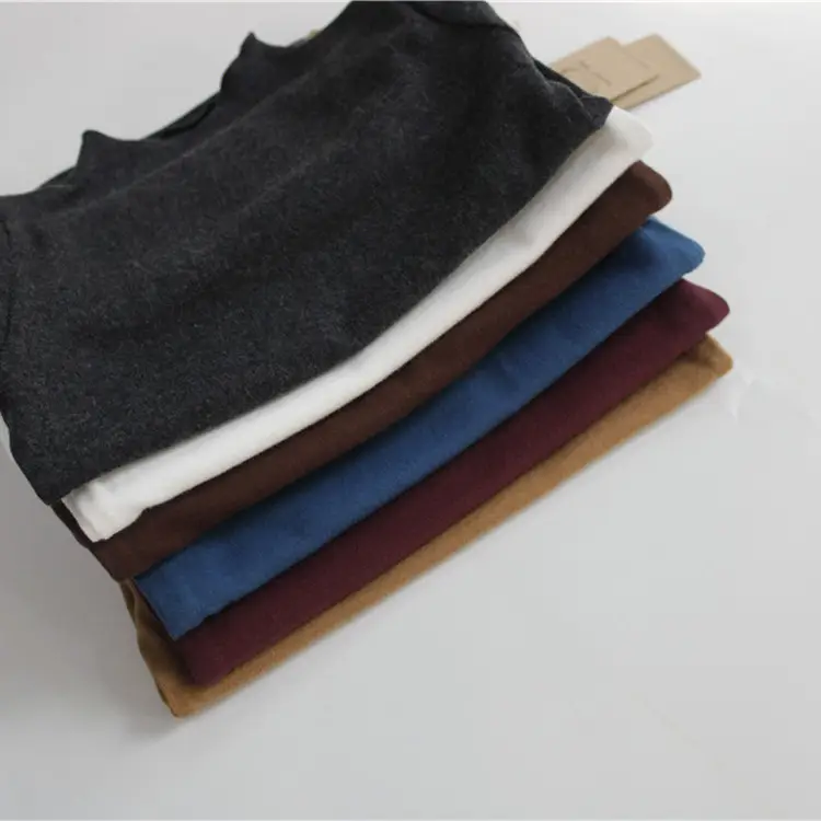Korean Style Long Sleeve Kids Turtlenege Tops Set - Image 9