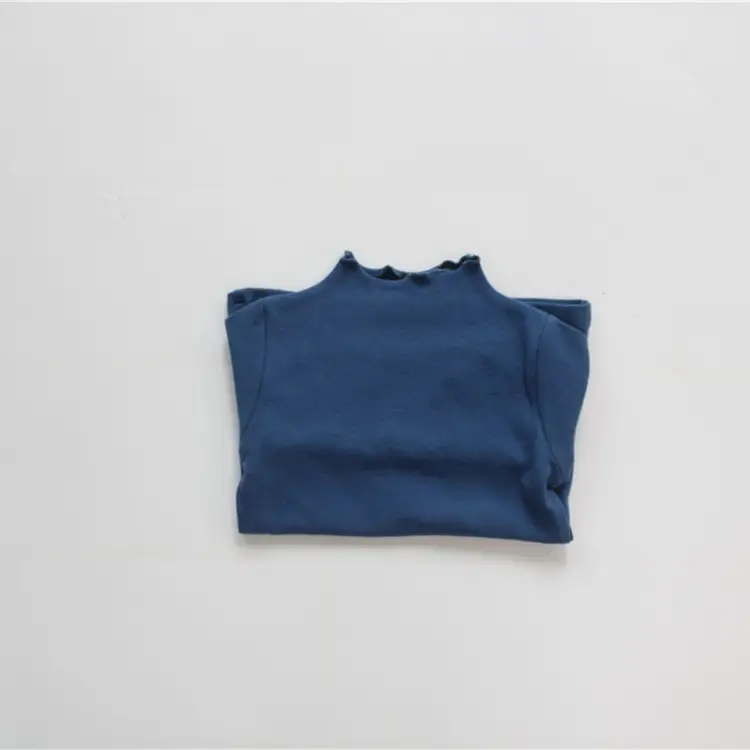 Korean Style Long Sleeve Kids Turtlenege Tops Set - Image 5