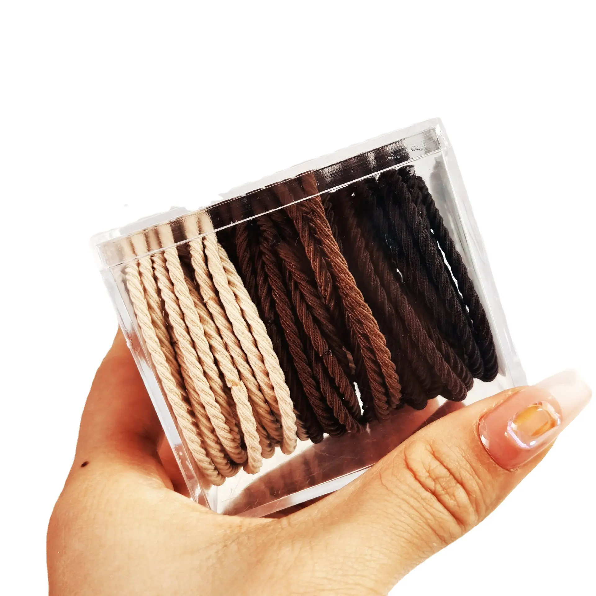 50 Pcs Korean Hair Accessories High Elastic Rubber Bands - Image 9