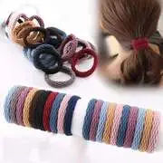 50 Pcs Korean Hair Accessories High Elastic Rubber Bands — feature 11