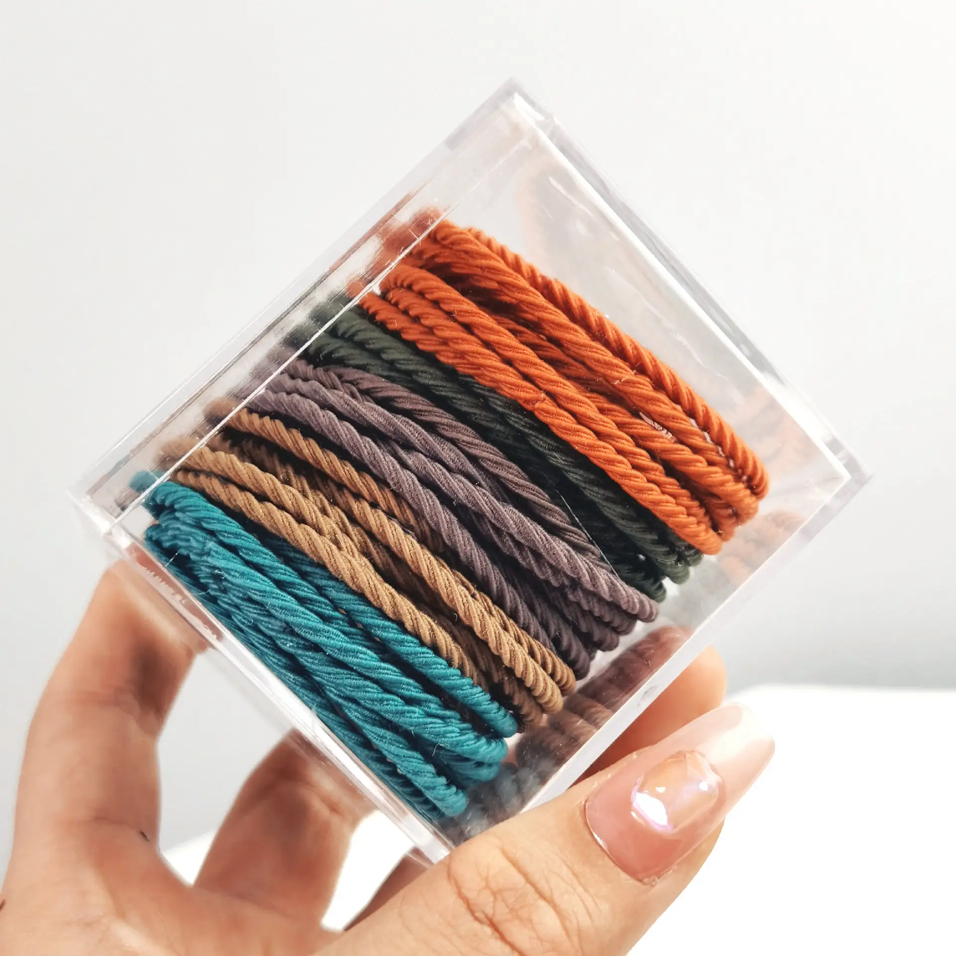 50 Pcs Korean Hair Accessories High Elastic Rubber Bands - Image 5