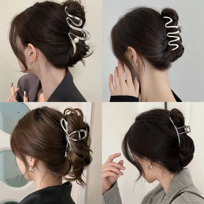 Women's Stretch Towel Hair Ring with Rubber Band — feature 3