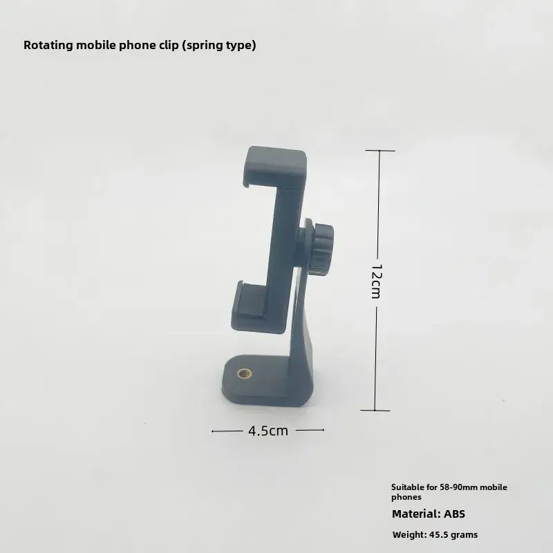 360 Rotating Mobile Phone Clip Tripod Bracket - Image 8