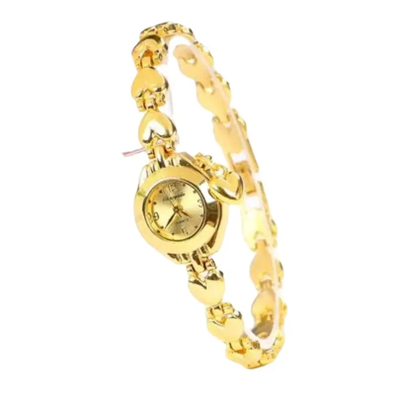 Gold Diamond Bracelet Watch for Women