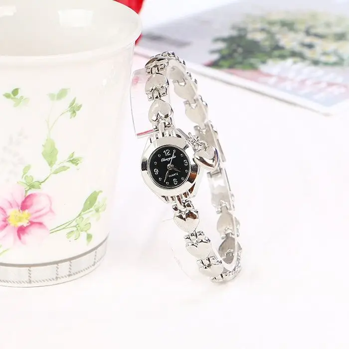 Gold Diamond Bracelet Watch for Women
