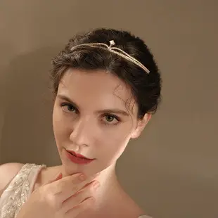 Zircon Crown Headband for Bridal Party Wedding Cake Decoration — feature 10