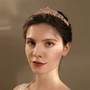 Zircon Crown Headband for Bridal Party Wedding Cake Decoration — feature 11