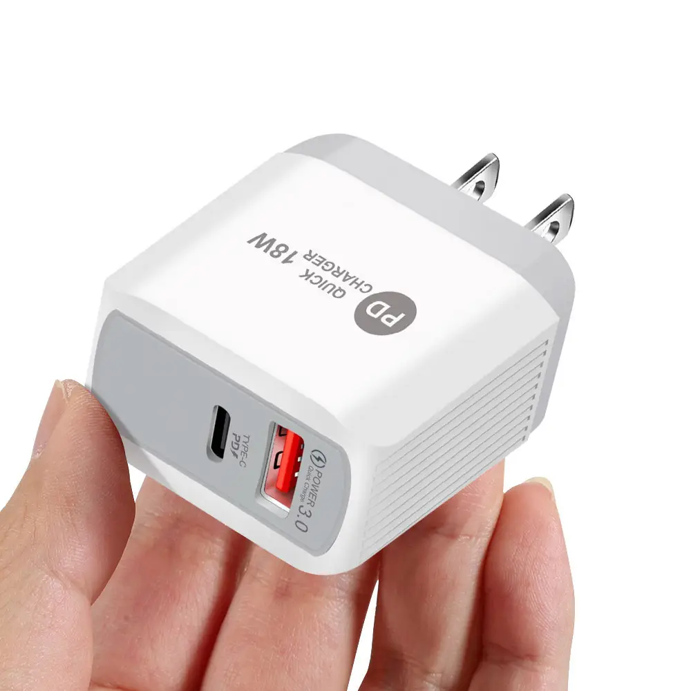 18W PD + QC3.0 Fast Charging Charger 3A - Image 4