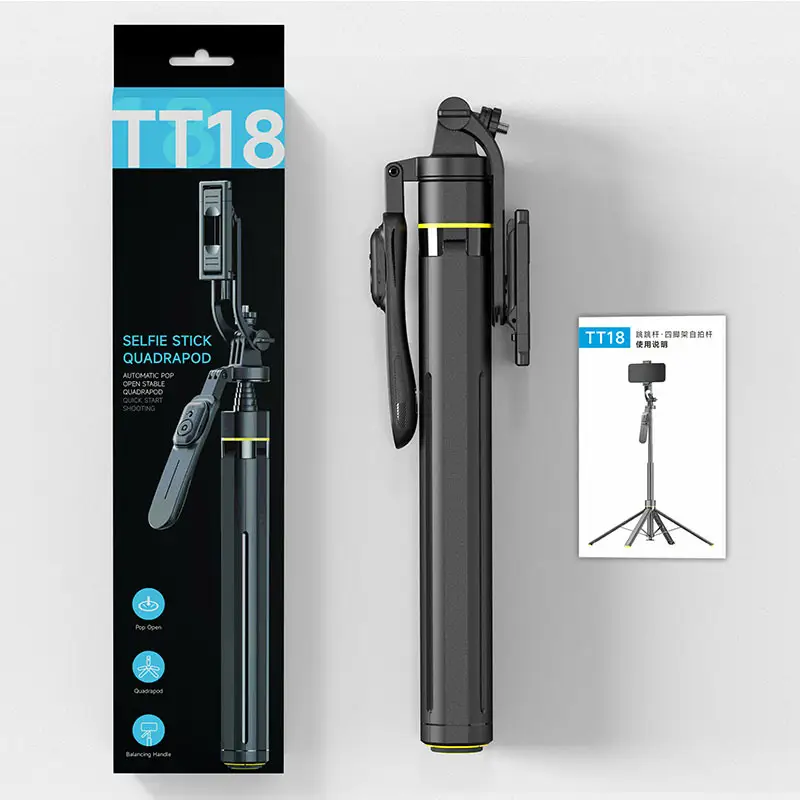 Tt18 Selfie Stick Tripod Stabilizer Gimbal Stand - Image 6