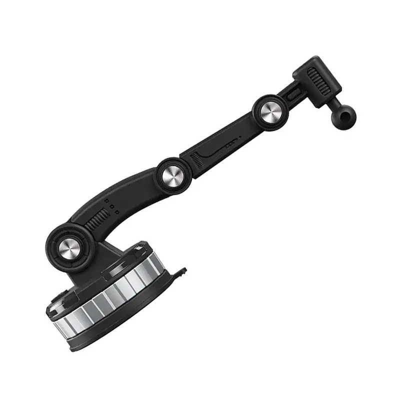 Multi-Function Car Phone Mount with Suction Cup & Shock Absorbing Arm - Image 3