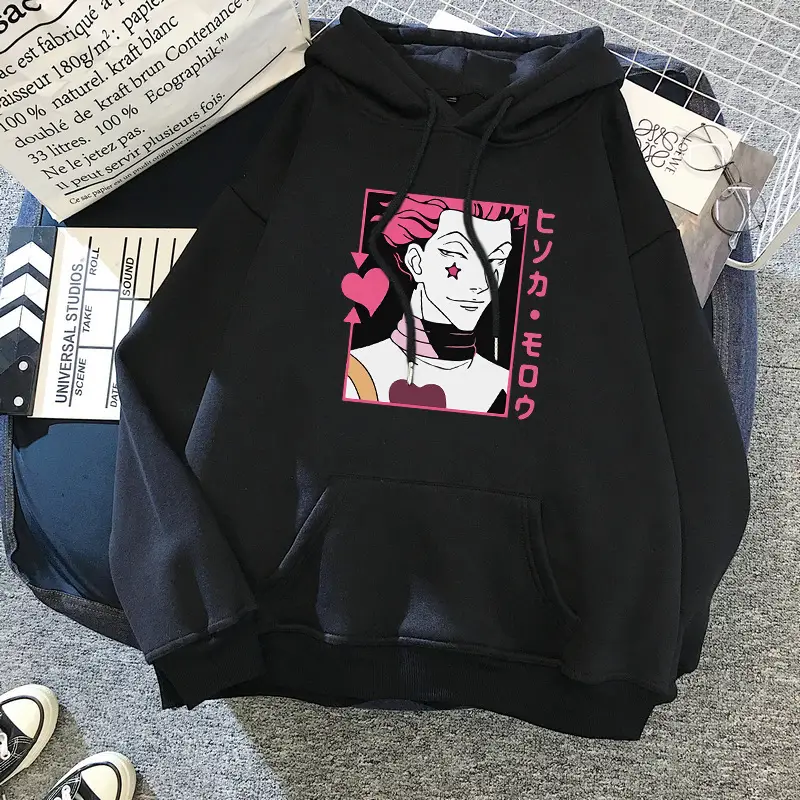 Women Cartoon Printed Hoodie Beige Thick Warm Winter - Image 20