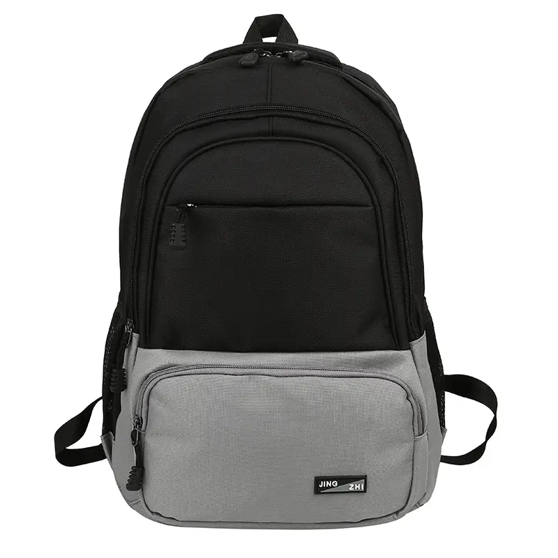 Men's Black Business Backpack with 3 Compartments - Image 8