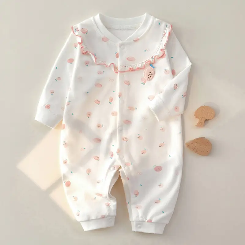 Baby Cotton Long Sleeve Jumpsuit for Boys Girls Spring Autumn - Image 6