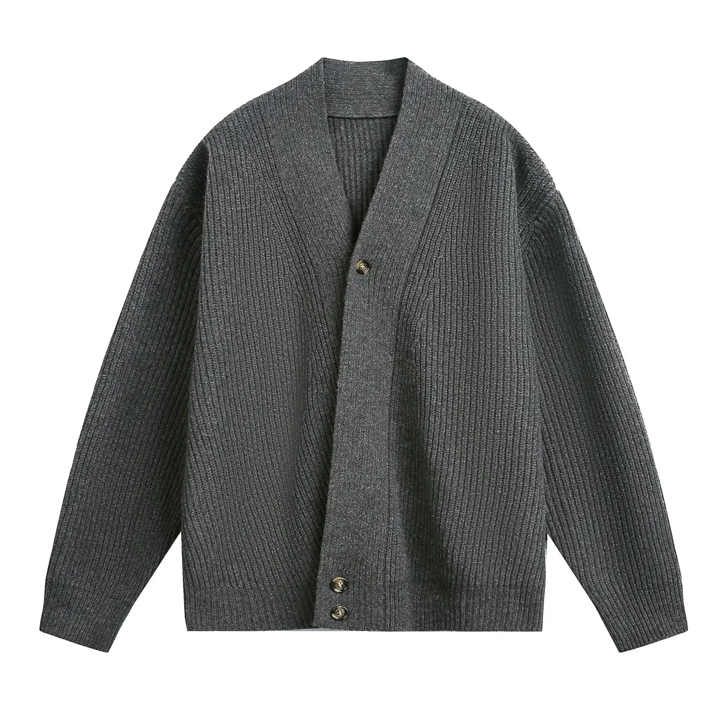 Gray Striped Sweatshirt for Men Winter - Image 14
