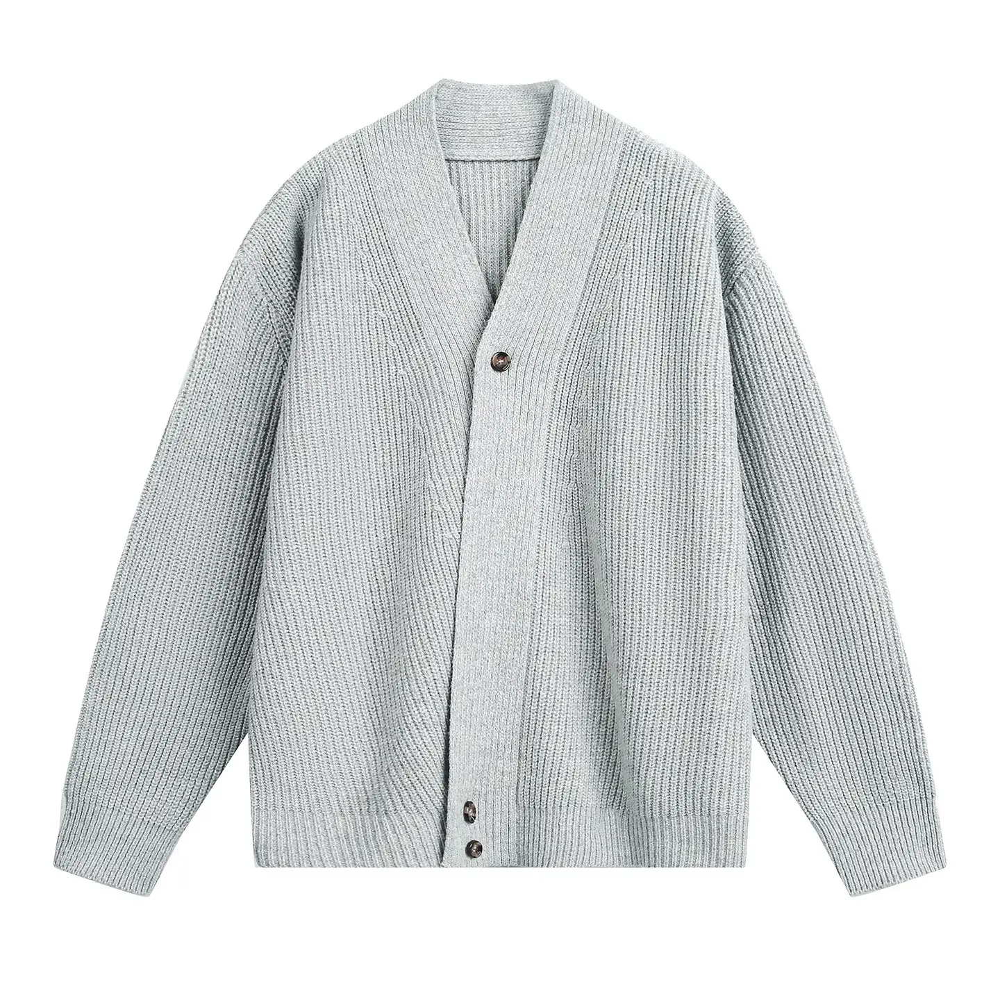 Gray Striped Sweatshirt for Men Winter - Image 15