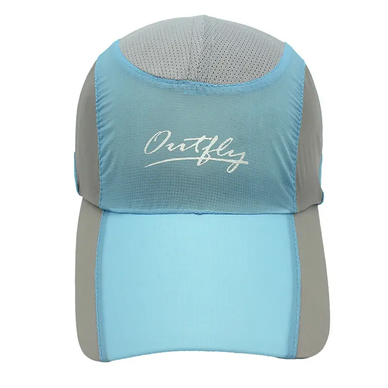 Men Embroidered Baseball Cap UPF50+ Purple Grey