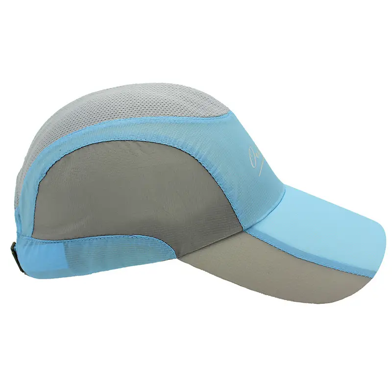 Men Embroidered Baseball Cap UPF50+ Purple Grey