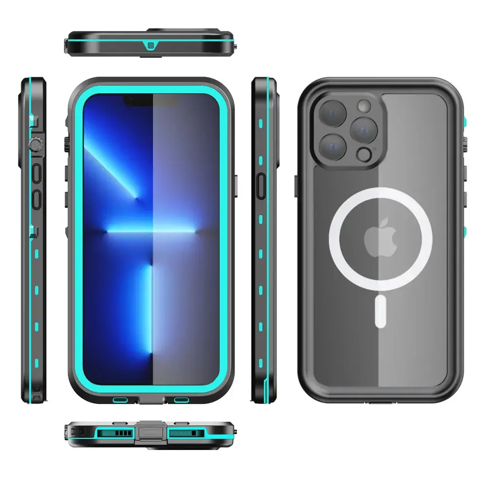 Waterproof Magnetic iPhone Case for 15" - Image 4
